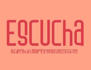 Escucha Consuela Duo font