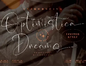 Optimistica Dreams font