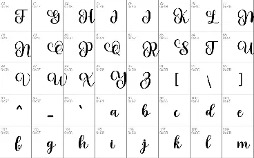 Magohany Script font