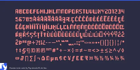 Para Aminobenzoic font