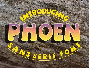 PHOEN font