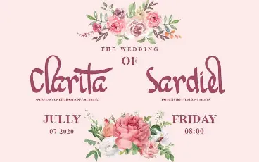 Hello Sonia Script font