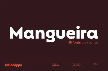 Mangueira Family font