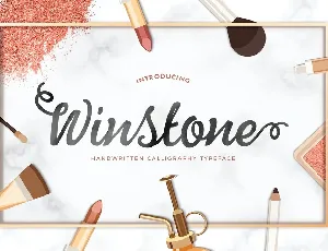 Winstone font