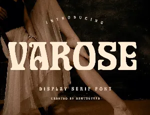 Varose font