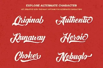 Anordighos Script font