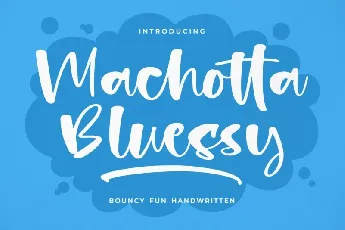 Machotta Bluessy font