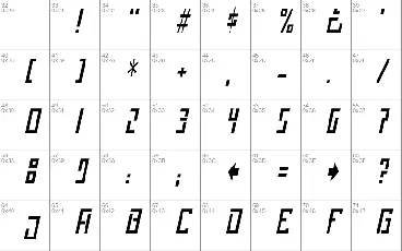 Operational Amplifier font