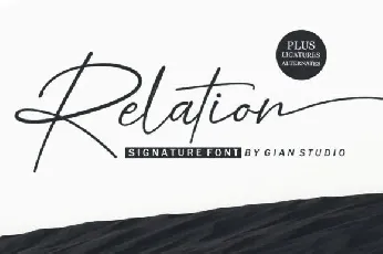 Relation font