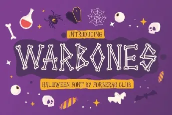 Warbones font