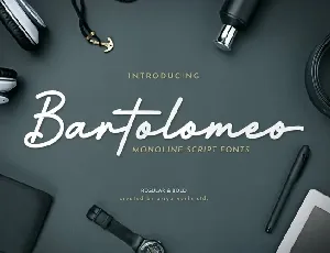 Bartolomeo font