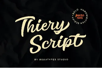 Thiery Script font