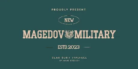 Magedov Military font