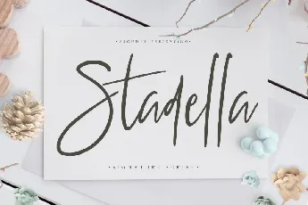 Stadella Signature Script font