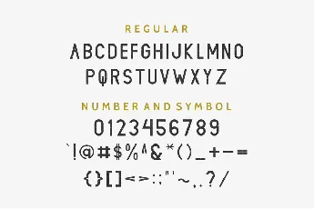 DEMO font