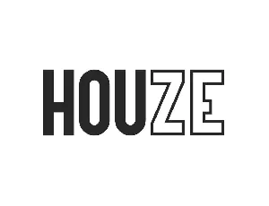 Houze font