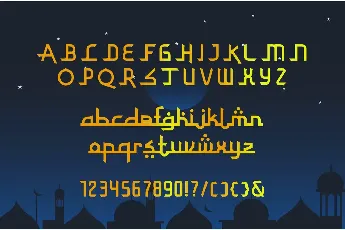 Ramadhanfest font