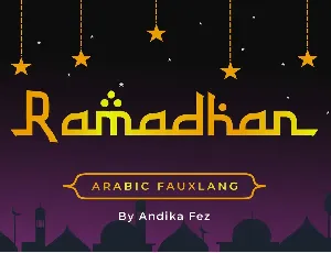 Ramadhanfest font