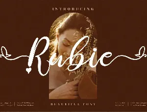 Rubie font