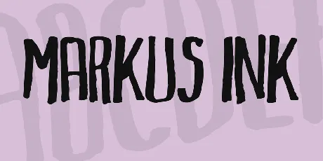 Markus Ink font