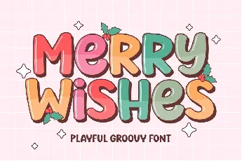 Merry Wishes font