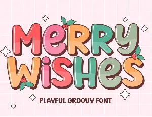 Merry Wishes font