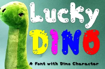 Lucky Dino font