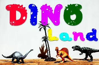 Lucky Dino font