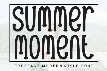 Summer Moment font