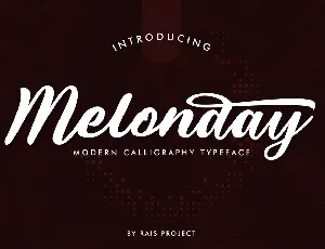 Melonday font