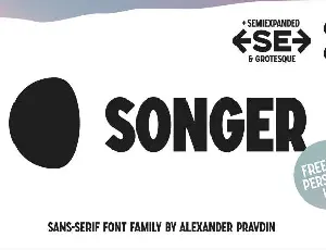 Songer Family font