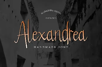 Alexandrea font