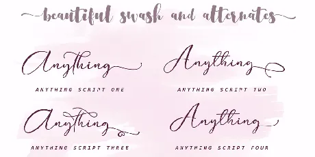 Anything font