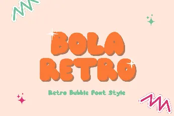 BOLA RETRO font