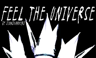 Feel the universe font