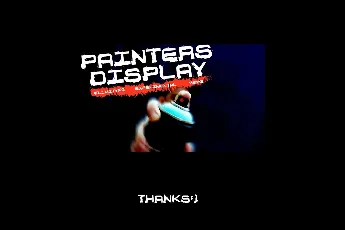 Painters Display font