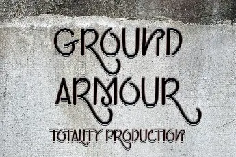 Ground Atlantis Display font