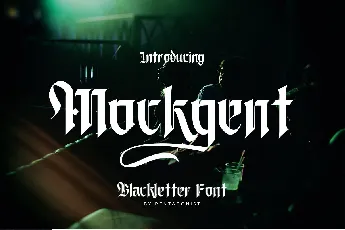 Mockgent font