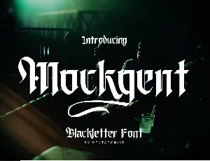 Mockgent font