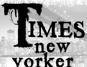 Times New Yorker font