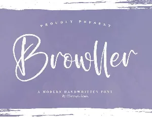 Browller font