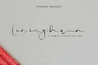 Cuningham Demo font