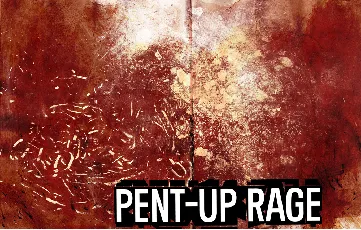 Pent-Up Rage font