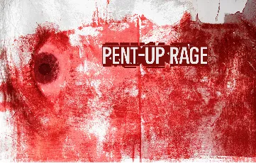 Pent-Up Rage font