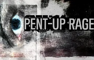 Pent-Up Rage font