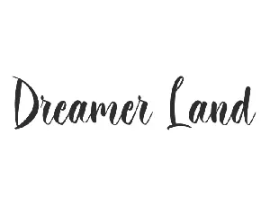 Dreamer Land font