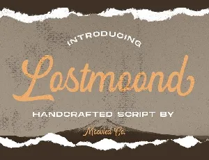 Lostmoond font