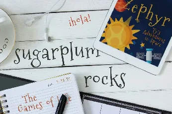 Sugarplum font