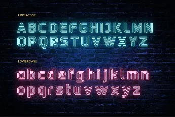 Neon Goodshine font