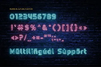 Neon Goodshine font